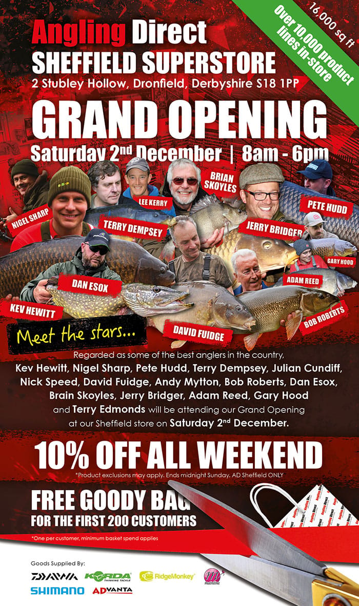 AD Sheffield Grand Opening - 2nd December