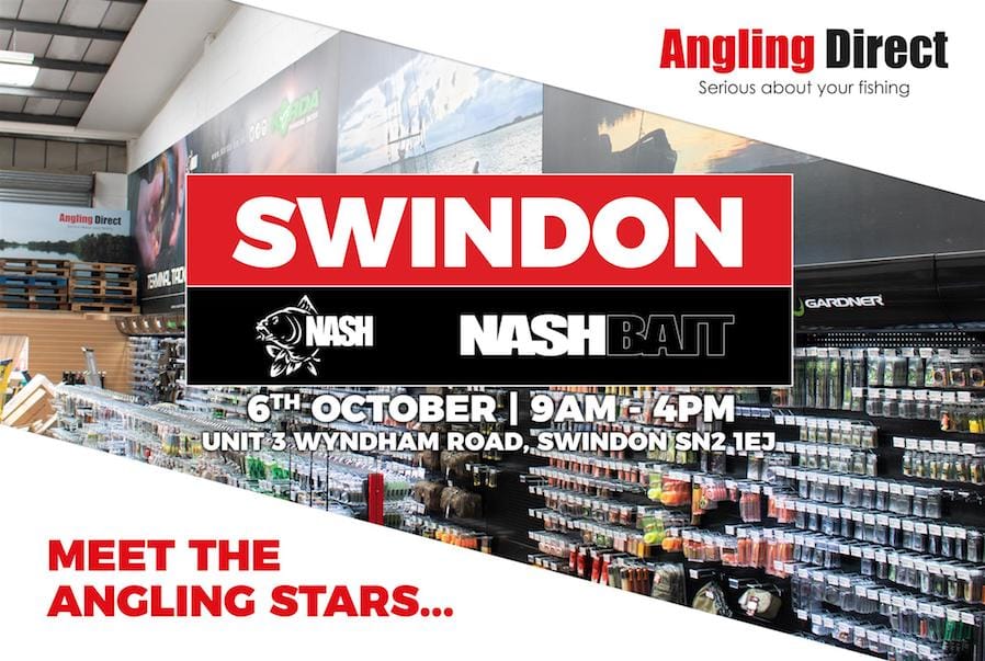 Angling Direct Swindon Nash Open Day - Saturday 6th October 2018
