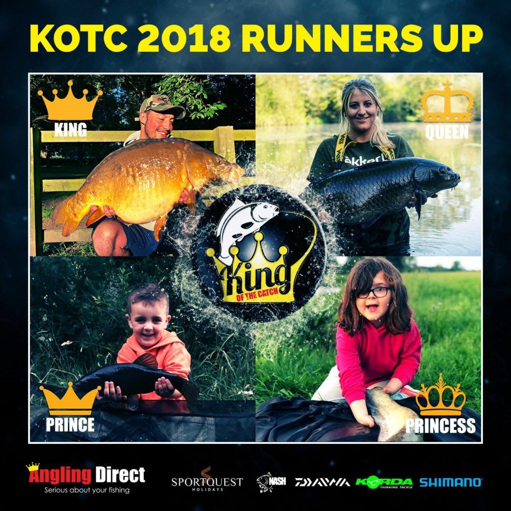 King Of The Catch Runners Up 2018
