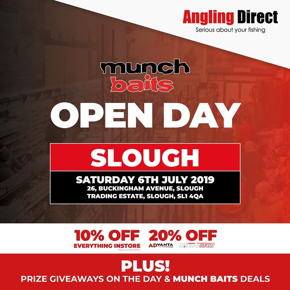 AD Slough Munch Baits Open Day