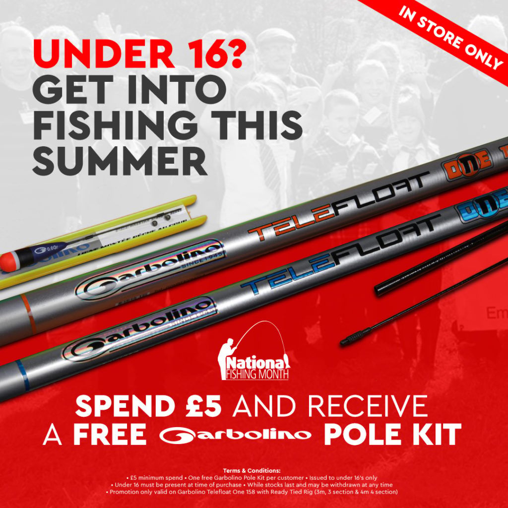 National Fishing Month – Garbolino Pole Offer