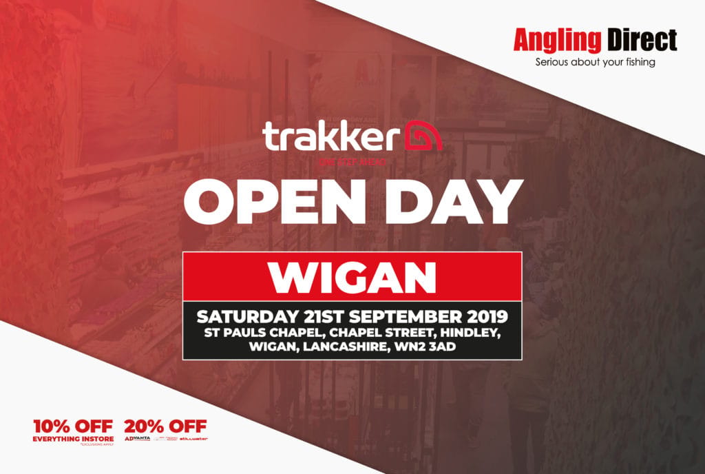Angling Direct Wigan Trakker Open Day