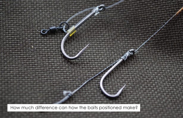 How much difference can how the baits positioned make blog