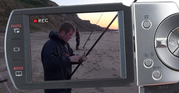 Beach Fishing In Search Of Smooth Hound