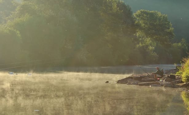 Barbel Fishing On The River Wye I