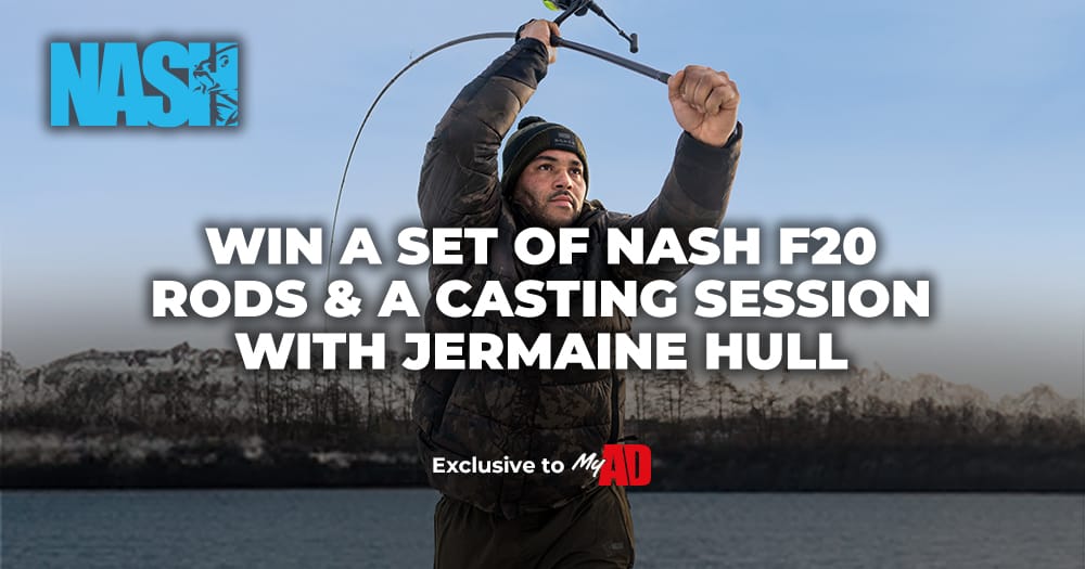 MyAD Competition - Win A Set Of Nash Air Force F20 Rods & A Casting Session With Jermaine Hull 