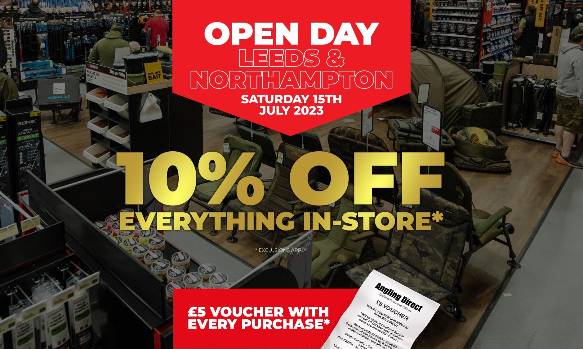 Angling Direct Open Days: Store Events at Northampton & Leeds!
