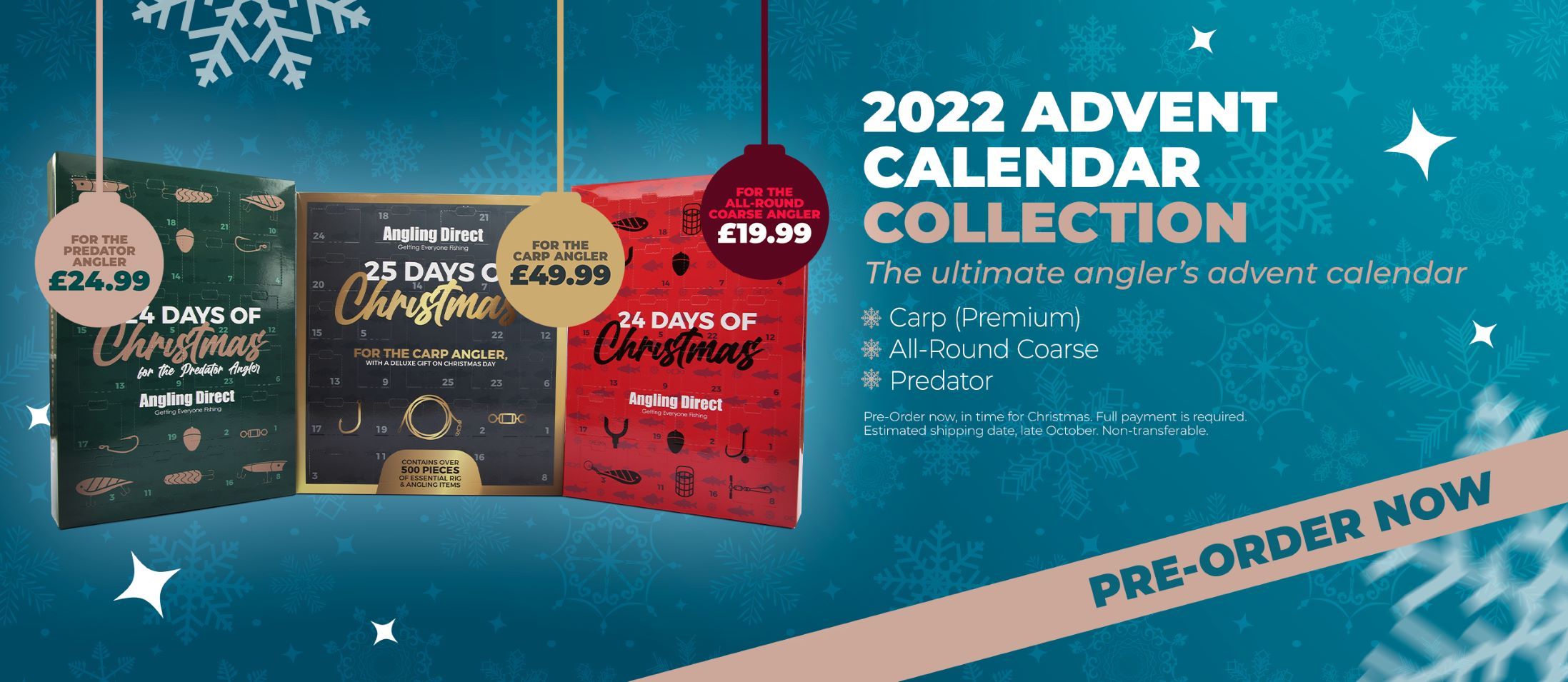 Fishing Advent Calendar 2022 - PRE-ORDER Your Countdown To Christmas NOW!