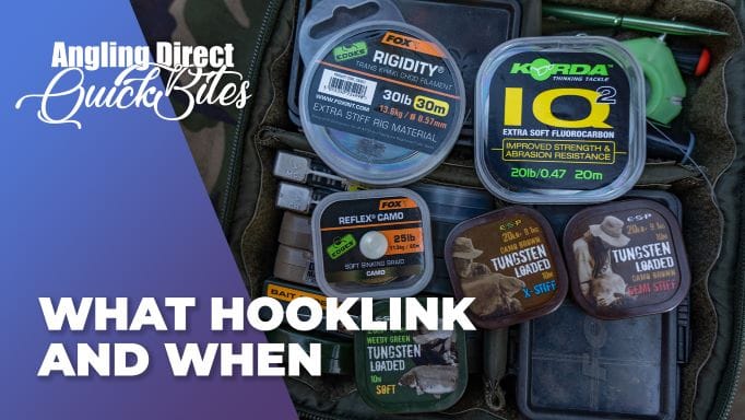 Carp Fishing How To Guide: What Hooklink And When
