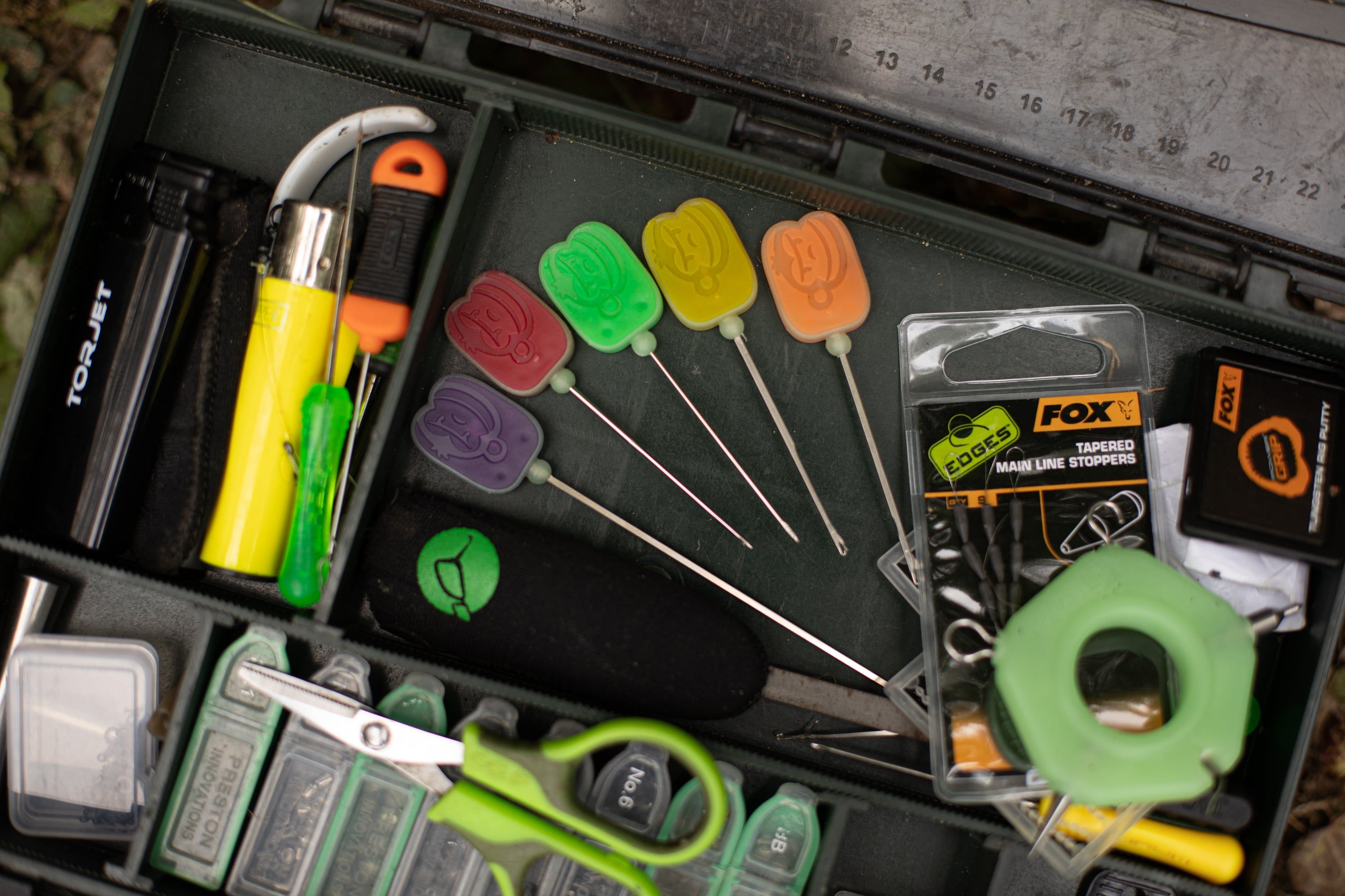 What tools are used in fishing?
