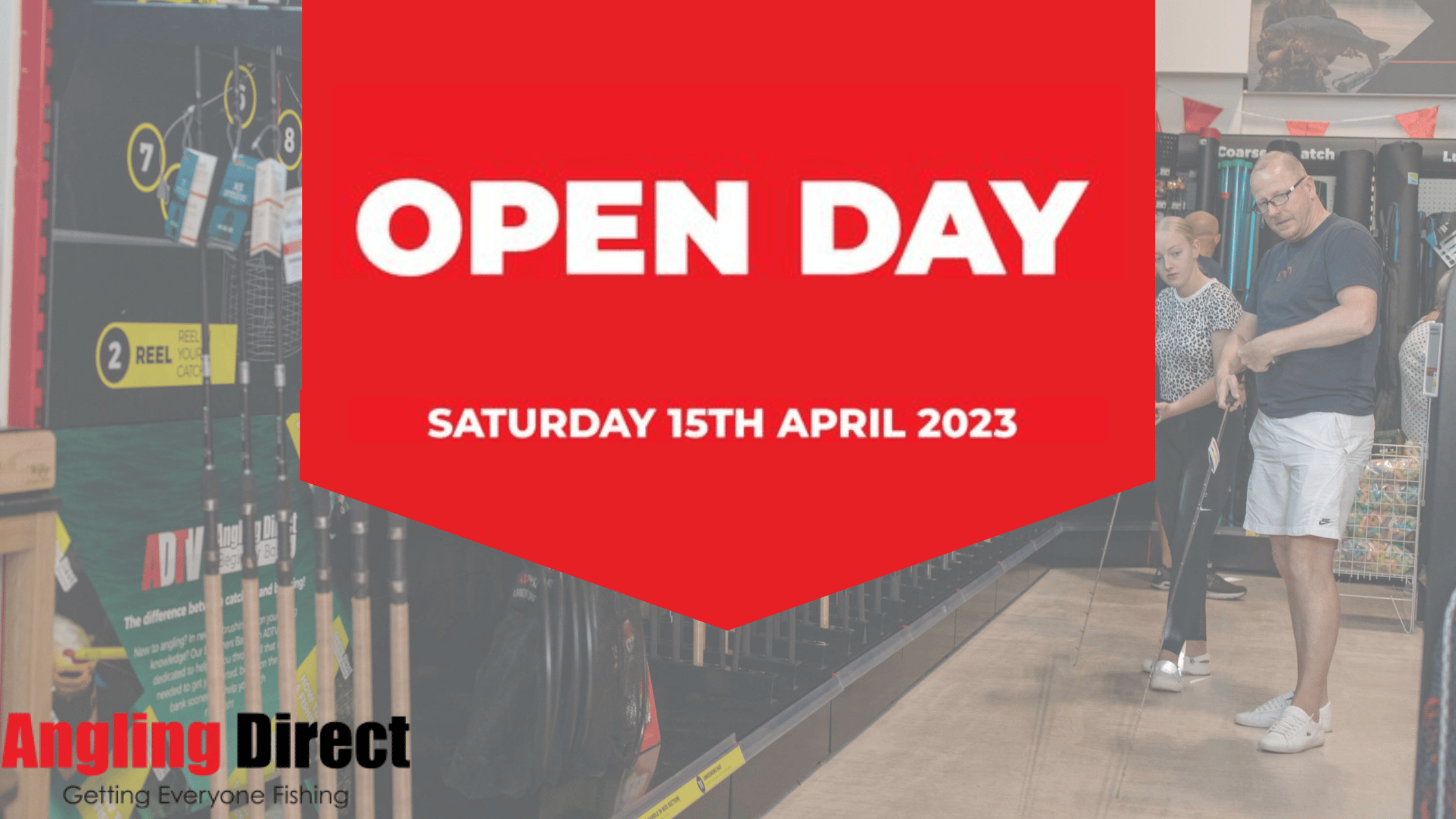 Fishing Tackle Store Open Days Near Me