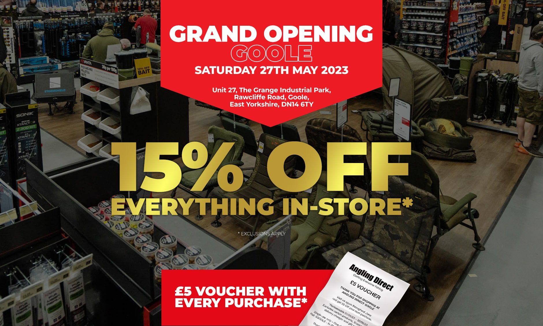 Open Day at Goole Fishing Tackle Shop