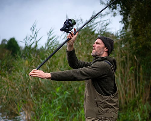 The Future is Green! - Korda Kaizen Green Carp Rods  - 12ft Rod in Action 