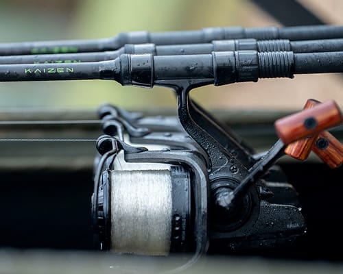 The Future is Green! - Korda Kaizen Green Carp Rods ~ Close Up in Use 2 