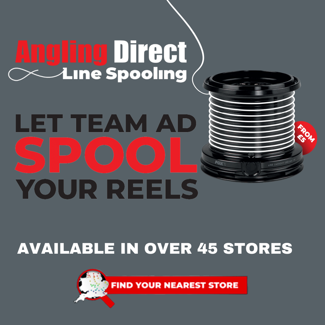 Respool your reel service at Angling Direct - from &pound;5