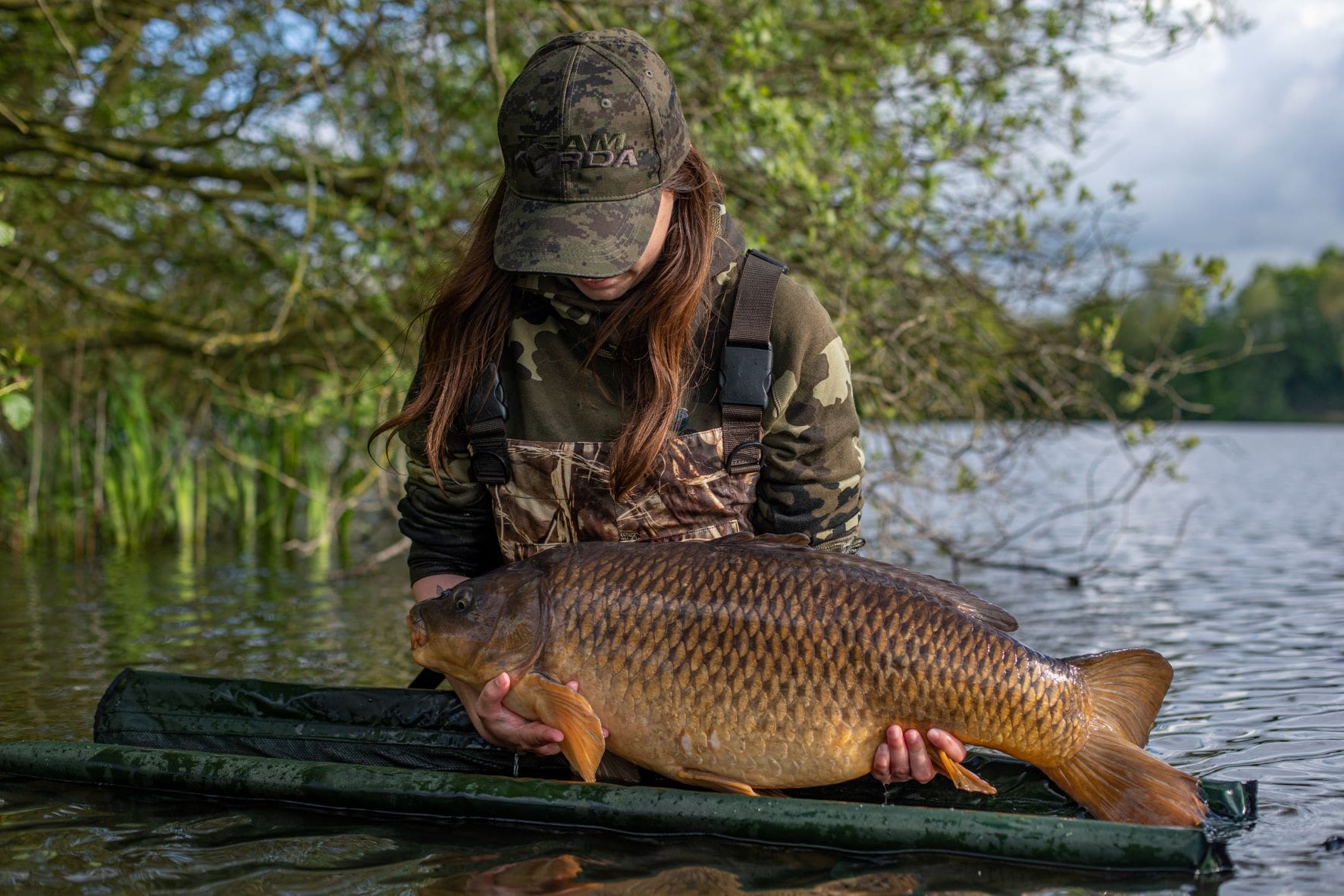 View all Carp Fishing Tackle Female Carp Angler