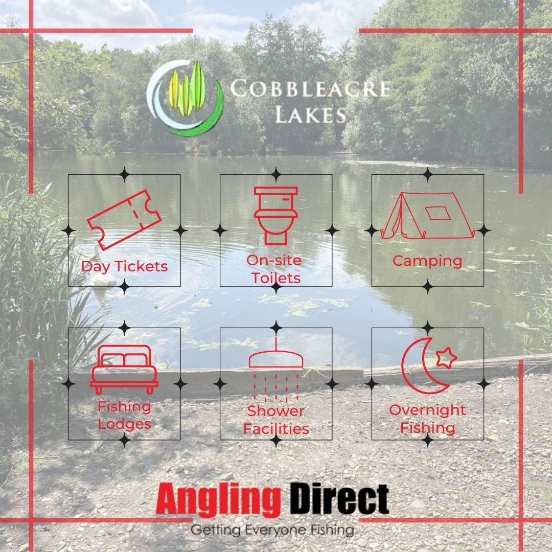 Cobbleacre Fishing Lake Facilities