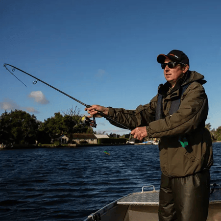 Daiwa Ninja Lure Fishing Rod being used