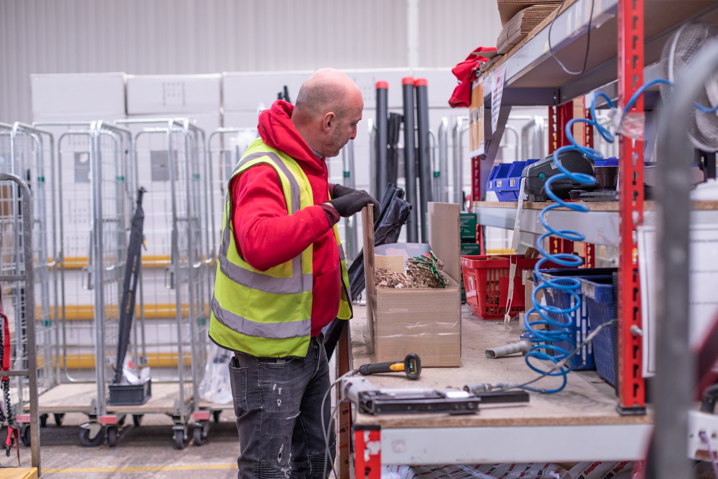 Delivering Fishing Tackle Delivering Fishing Tackle