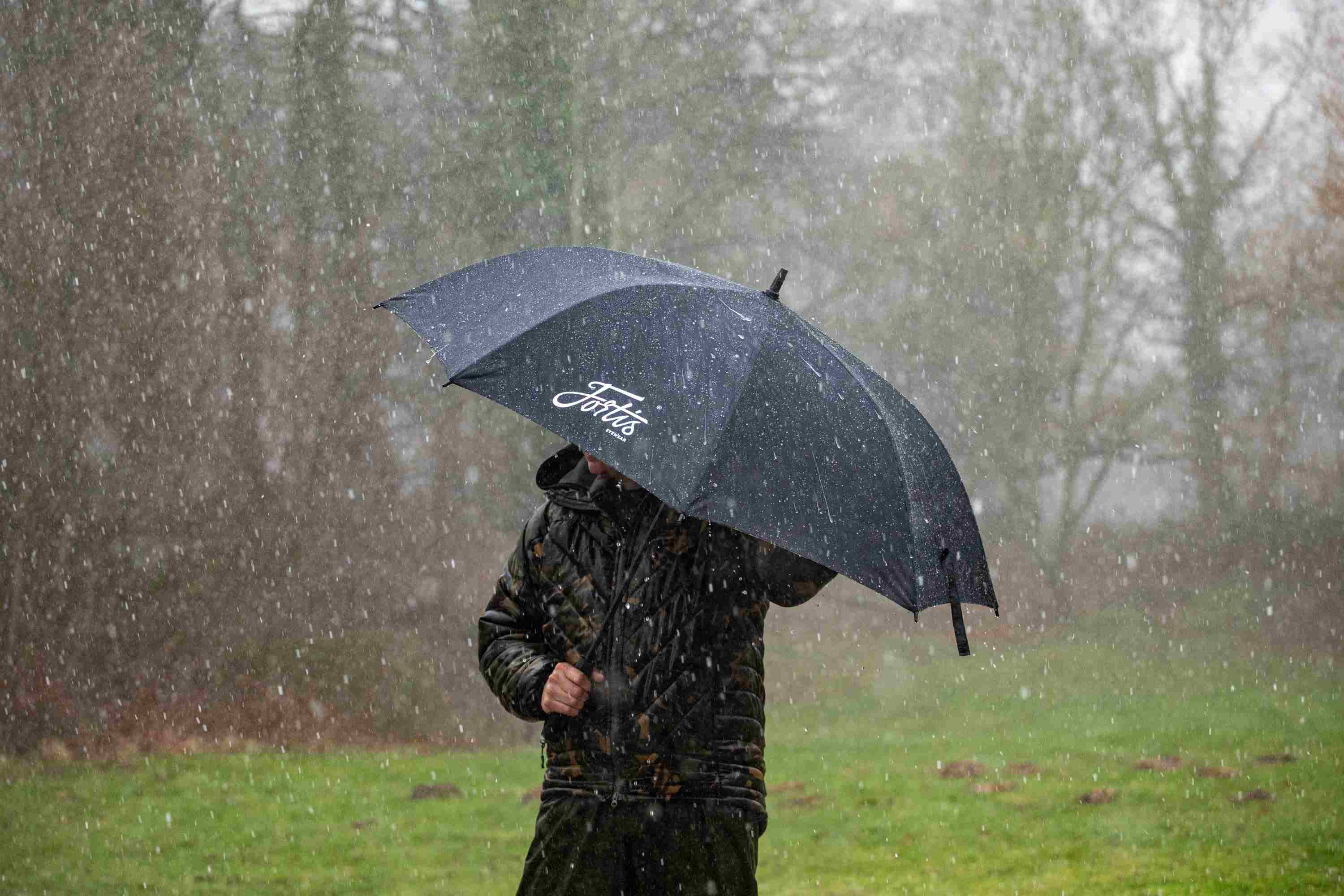Fishing in a downpour Fishing in a downpour