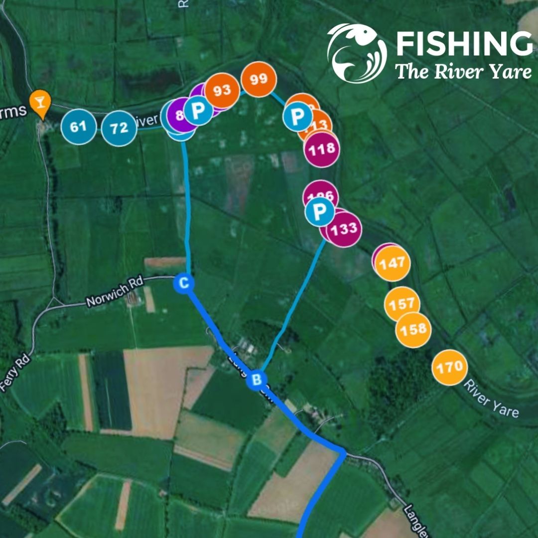 Map of River Yare