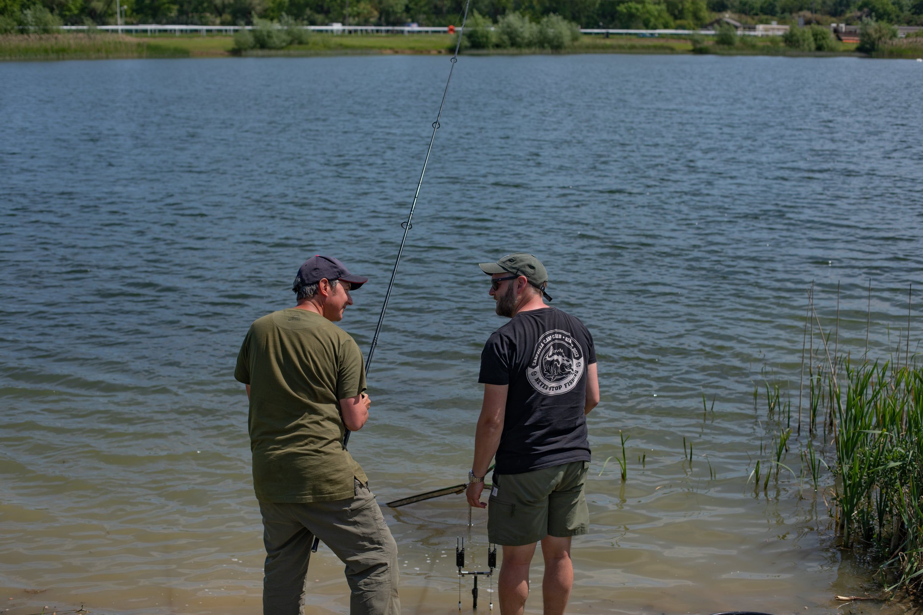 Friends Fishing Together Friends Fishing Together