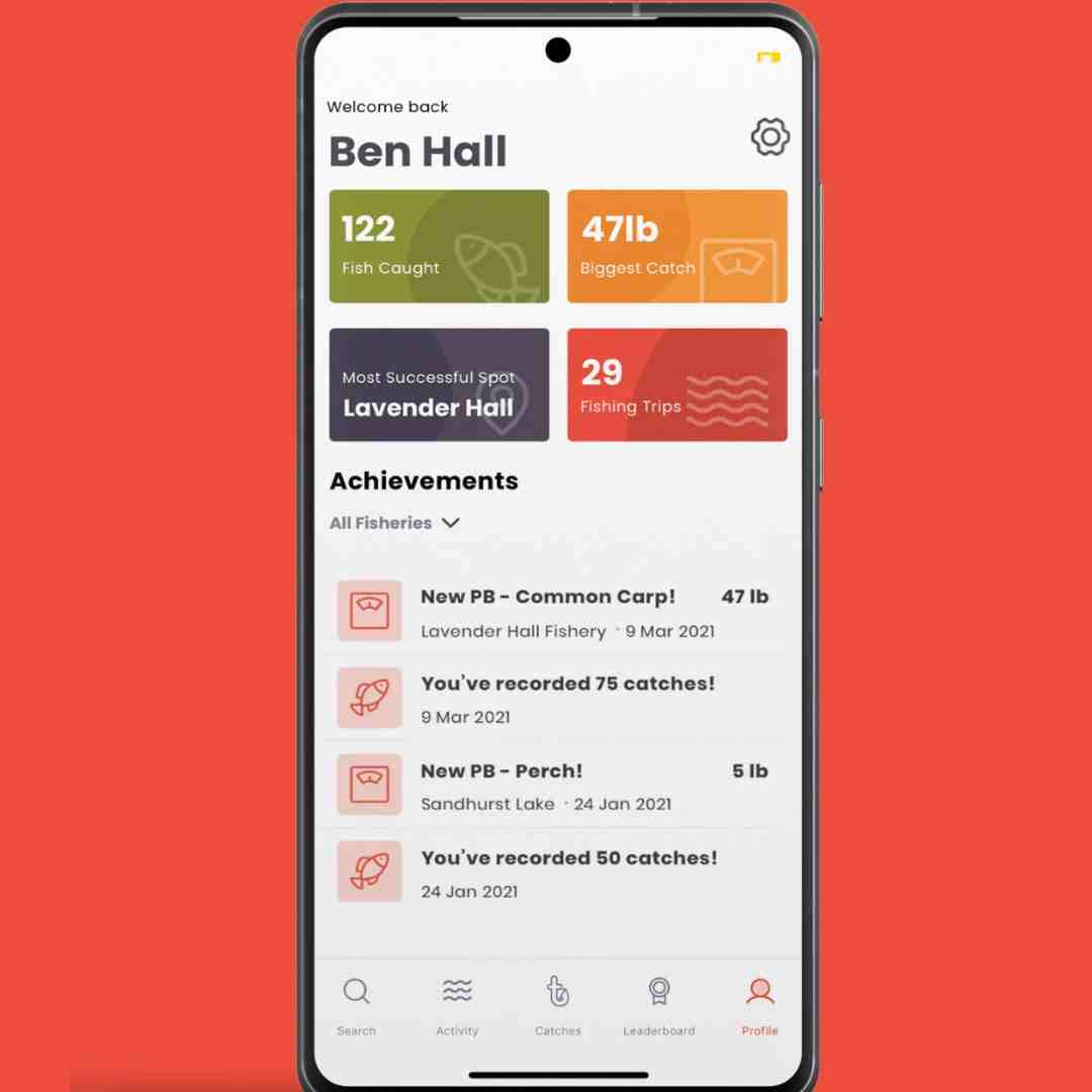 catch fishing app features