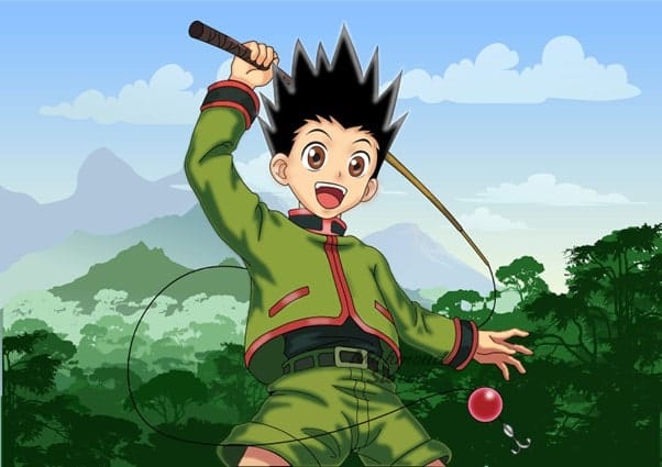 Image of Gon Freecss Fishing