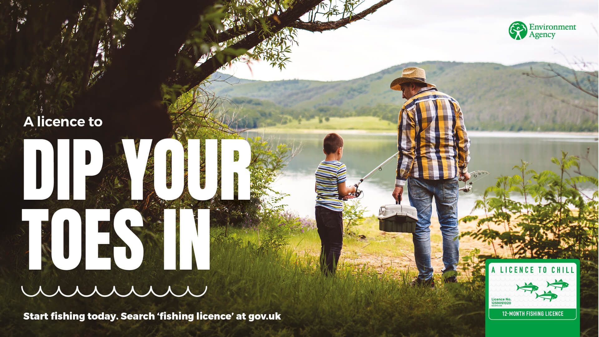 Fishing Licence to Chill Campaign Fishing Licence to Chill Campaign