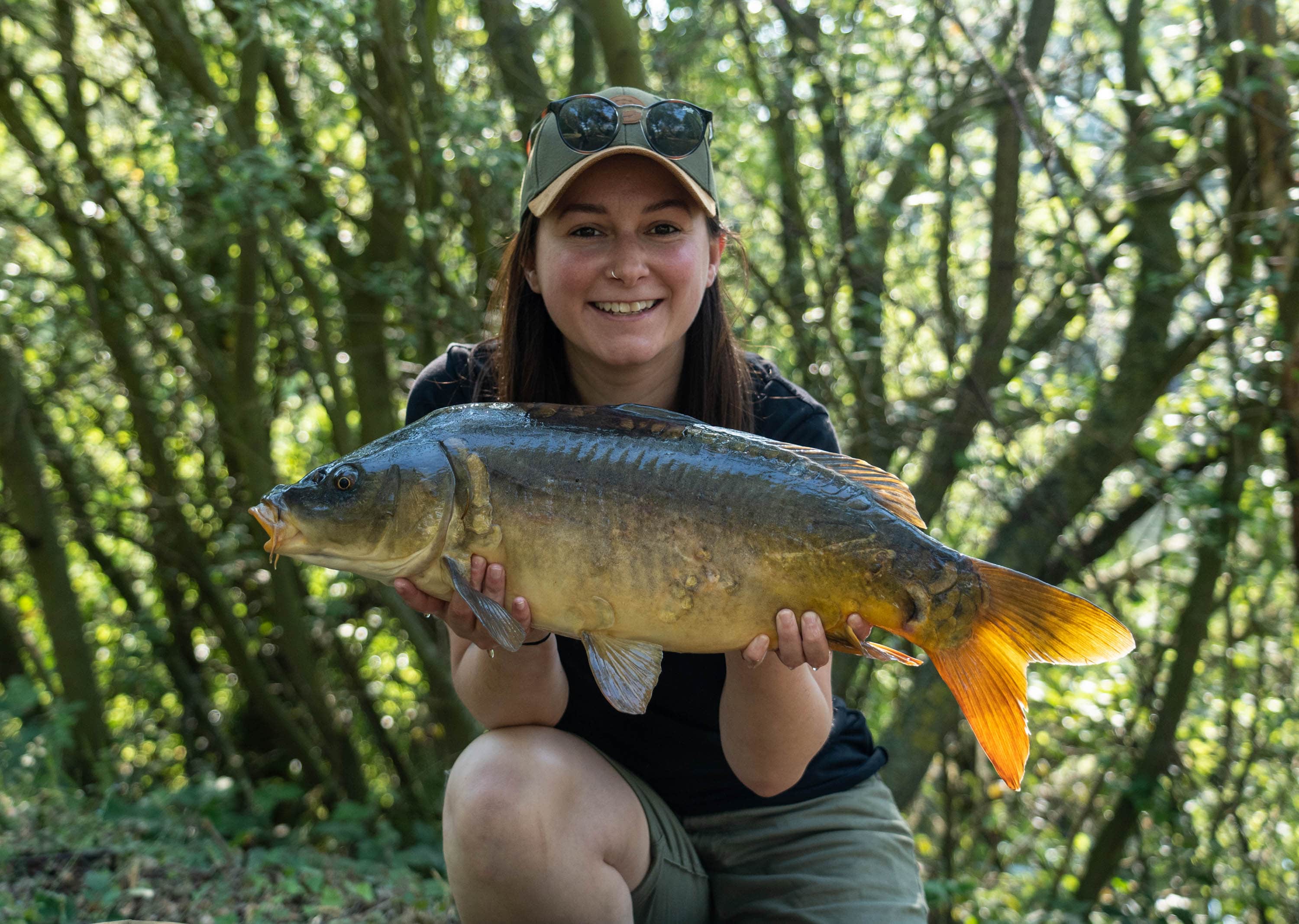 Women Fishing for Carp