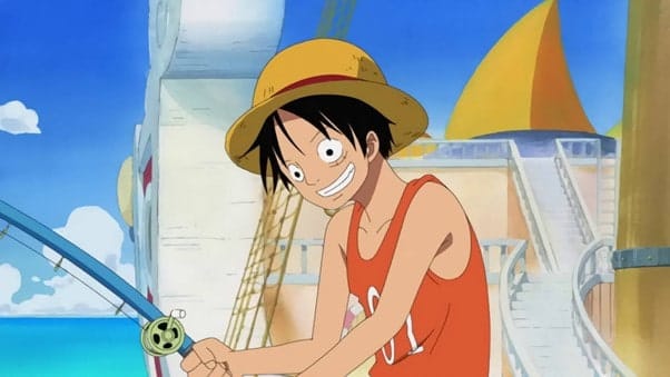 Luffy from One Piece Fishing