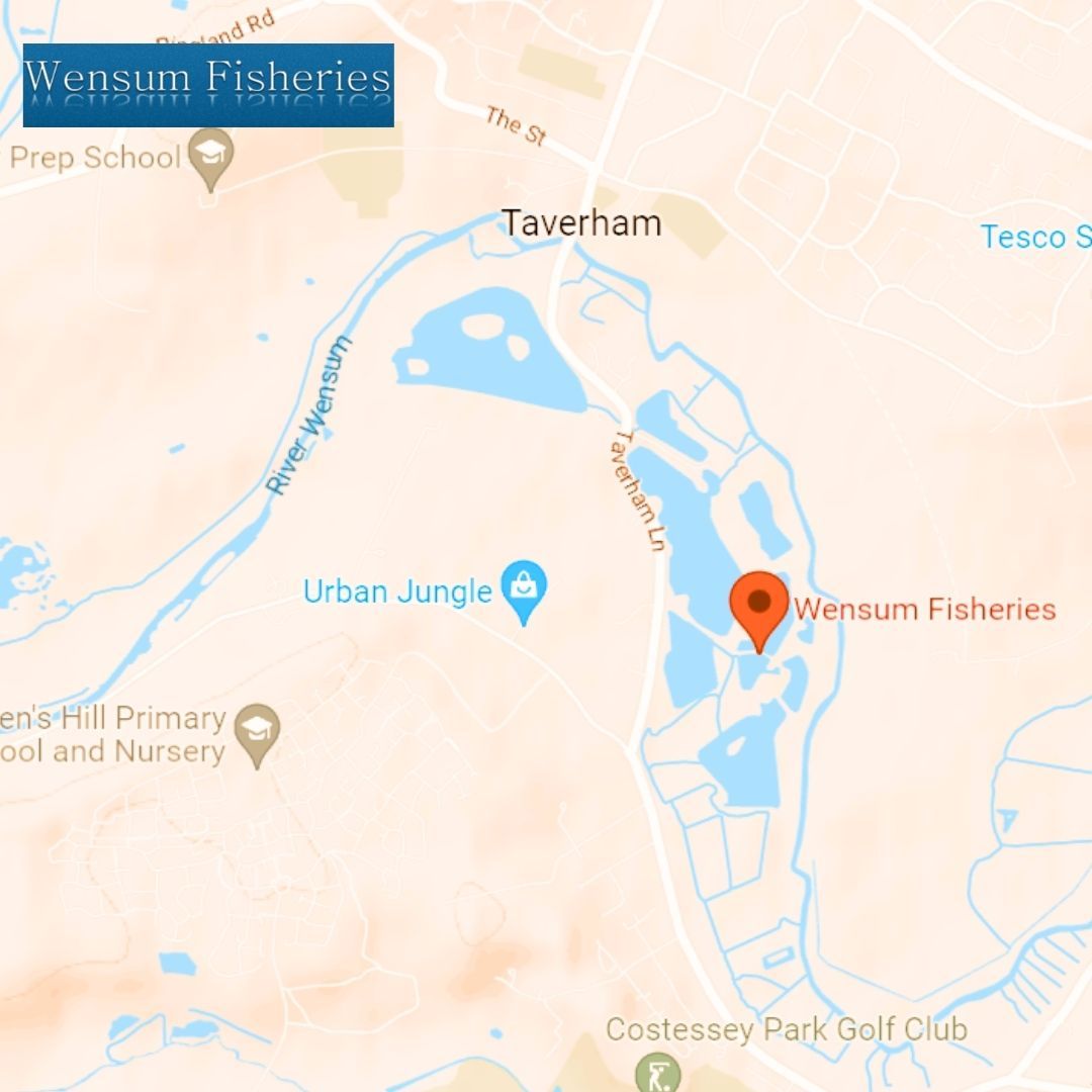 Map of River Wensum