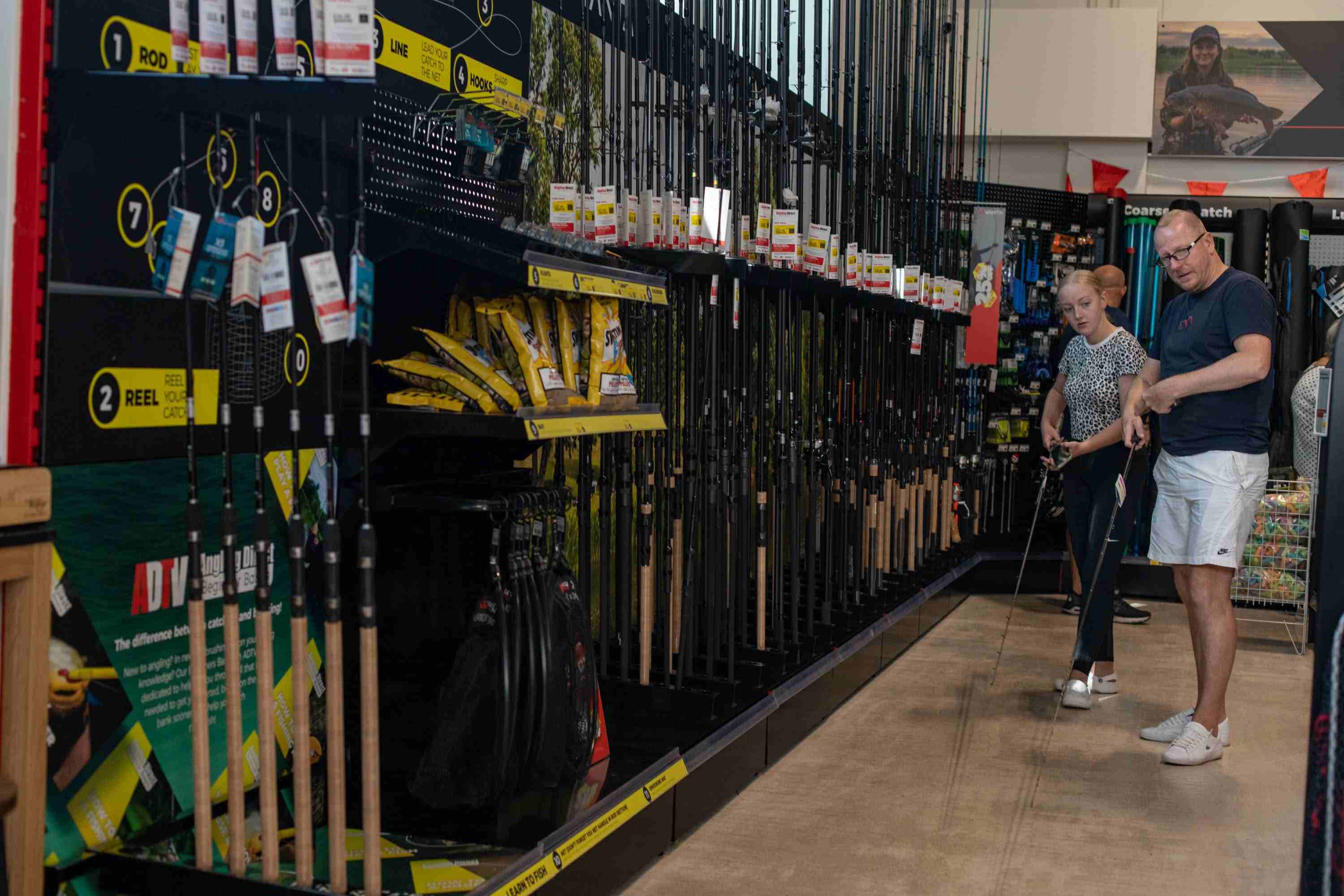 Visit your nearest fishing shop 