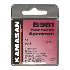 Kamasan B981 Specimen Eyed Fishing Hooks