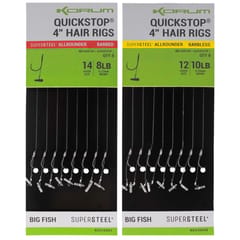Korum Big Fish 4" Quickstop Hair Rigs