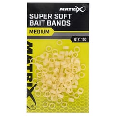 Matrix Super Soft Fishing Bait Bands Medium
