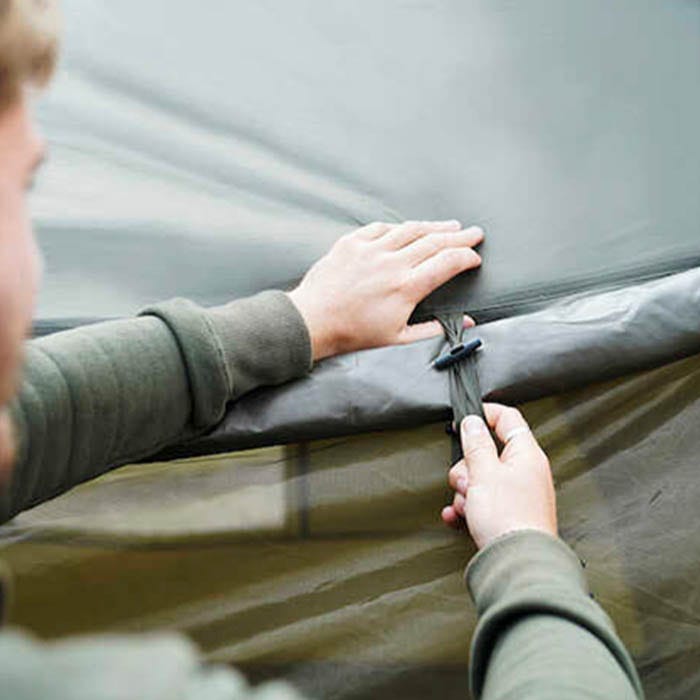 Avid Carp Fishing Screen House 3D Close Up Assembly