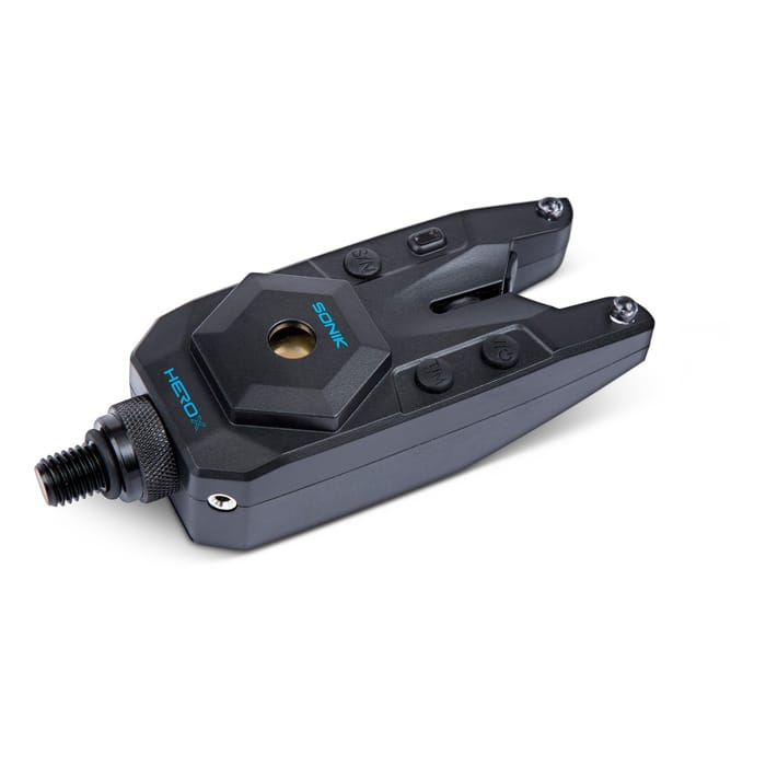 Sonik HeroX Blue Bite Alarm Set 3+1 Inc Bivvy Light