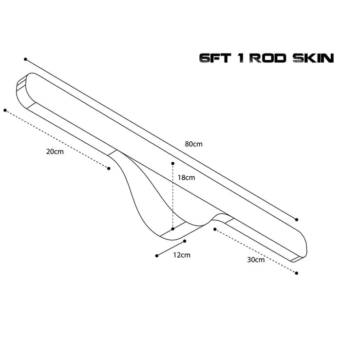 Nash Scope OPS Soft Protect Rod Skin - 1 Rod