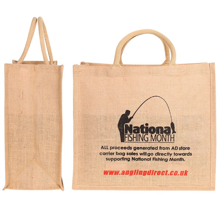 AD Hessian Fishing Bag For Life 4