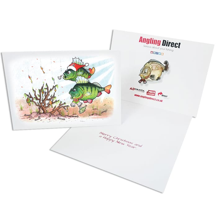 Festive Perch Christmas Card