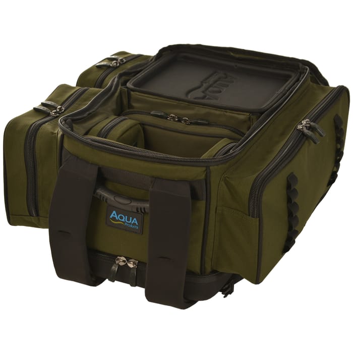 Aqua Black Series Deluxe Roving Fishing Rucksack Pockets