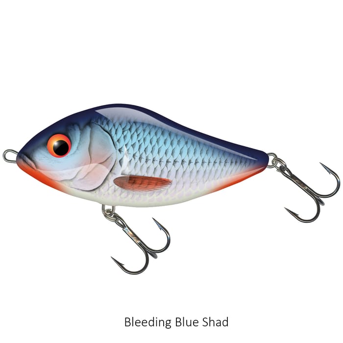 Salmo Slider 10cm Sinking Lure Colour Addittion Bleeding Blue Shad