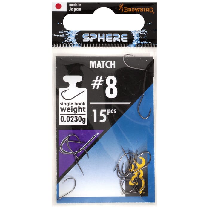 Browning Sphere Match Hooks Packet