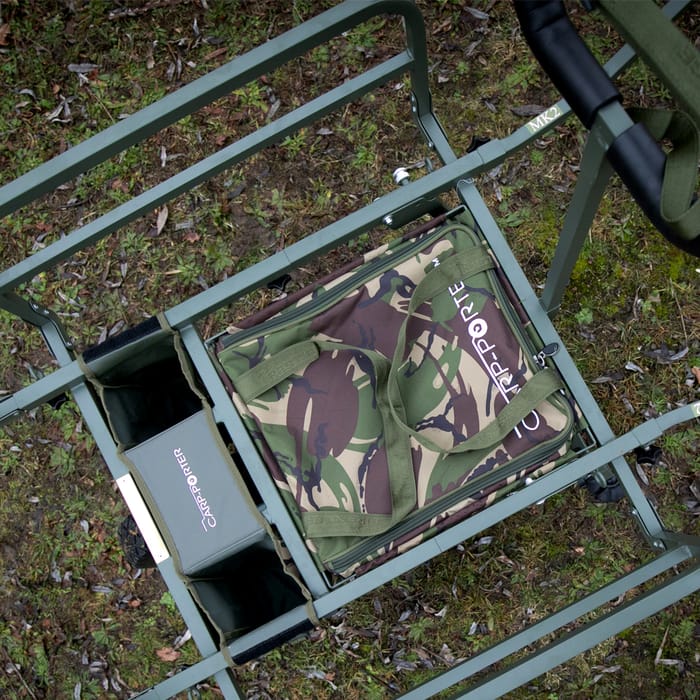 Carp Porter Navigator Puncture Proof Barrow DPM Bag Top View