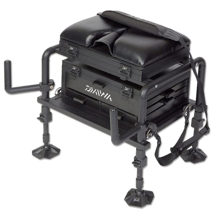 daiwa 50 match fishing seat box D80SB Seatbox Fish For Tackle Daiwa 75 Seat Box -