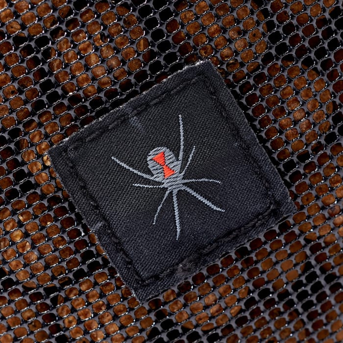 Daiwa Black Widow Boilie Air Caddy Close Up Logo