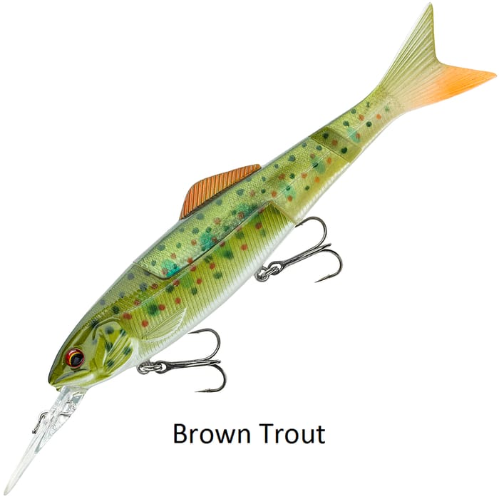 Daiwa Prorex Hybrid Minnow 135 Lure Brown Trout