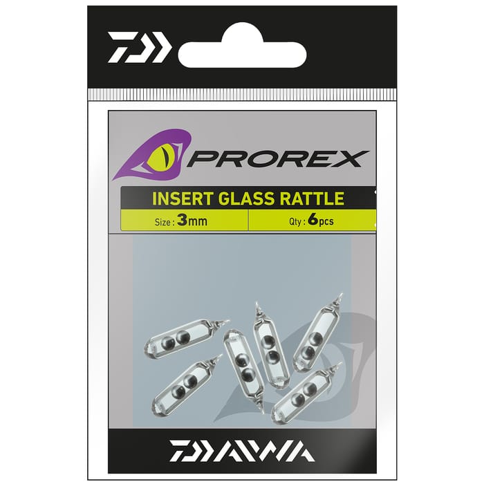 Daiwa Prorex Screw-In Insert Glass Rattle Packet