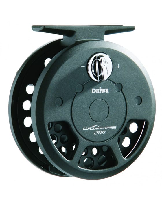 Daiwa Wilderness Fly Reel Rear View 
